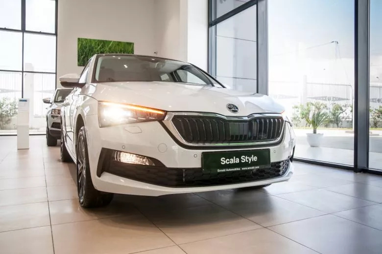 Nouvelle Skoda Scala en Tunisie chez Ennakl Automobiles Finition Ambiante Style 