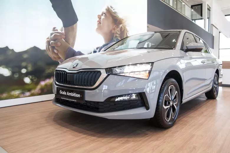 Nouvelle Skoda Scala en Tunisie chez Ennakl Automobiles Finition Ambiante Style 