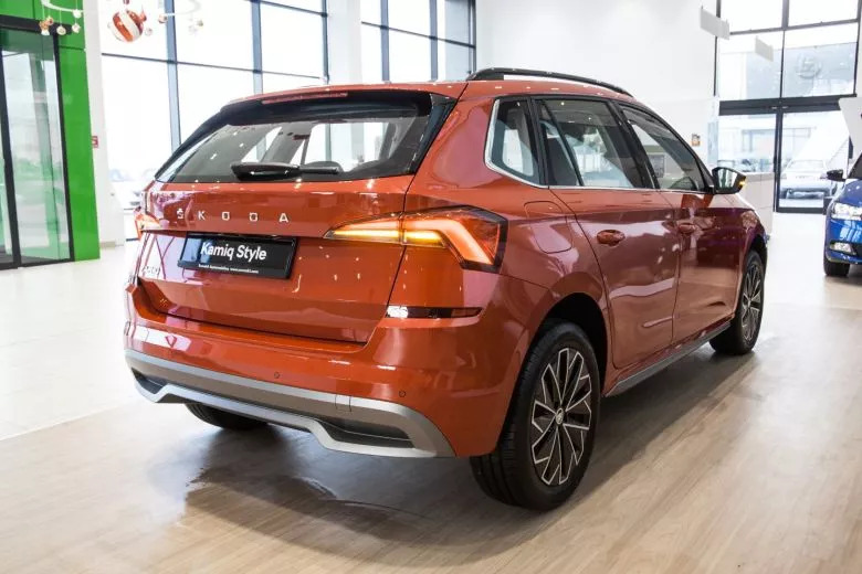 Nouveau Skoda Kamiq Ennakl Automobiles SUV finition Style
