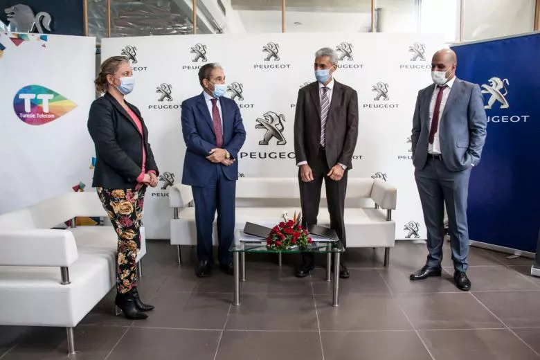 Renouvellement du partenariat entre Stafim Peugeot et Tunisie Télécom