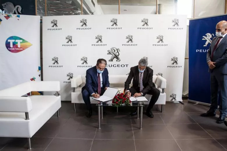 Renouvellement du partenariat entre Stafim Peugeot et Tunisie Télécom