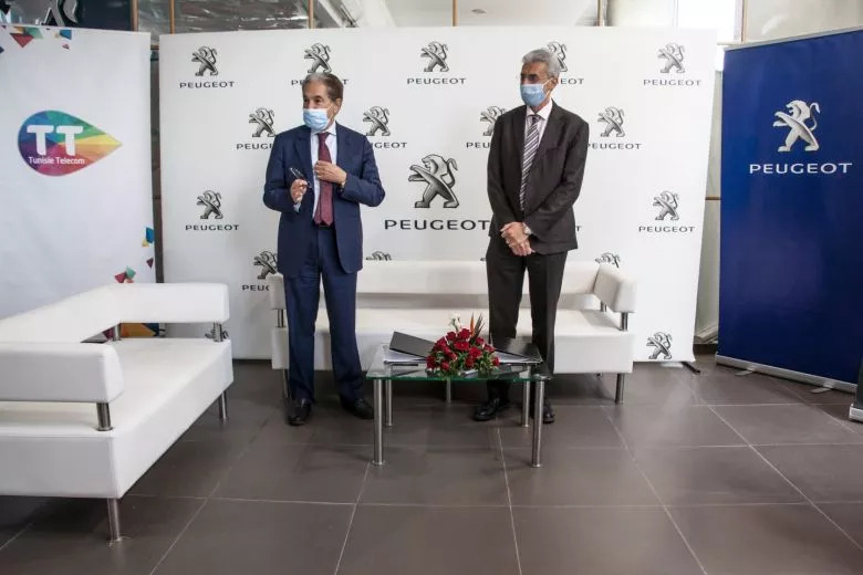 Renouvellement du partenariat entre Stafim Peugeot et Tunisie Télécom