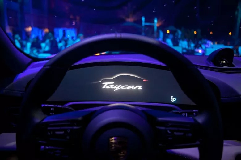 Lancement du Porsche Taycan