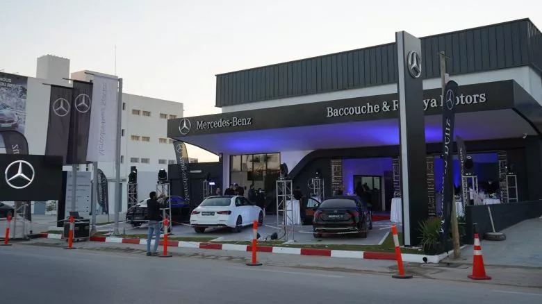 Baccouche & Rekaya Motors - Le Moteur S.A inaugure une nouvelle agence Mercedes-Benz à Sousse