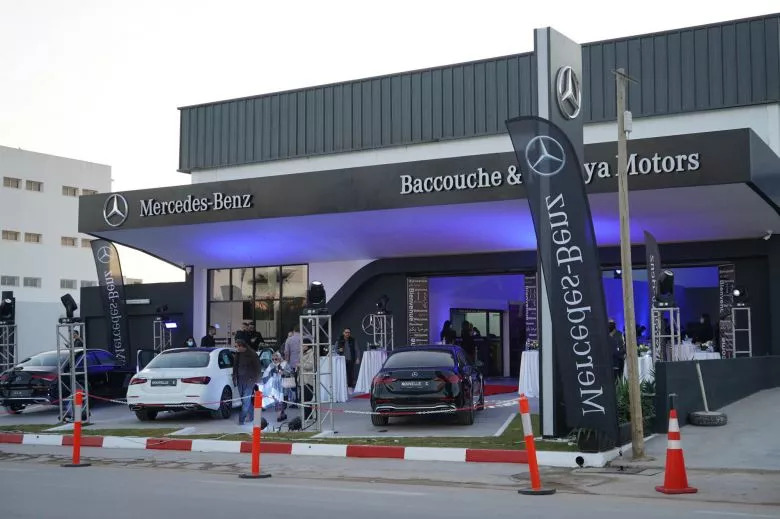 Baccouche & Rekaya Motors - Le Moteur S.A inaugure une nouvelle agence Mercedes-Benz à Sousse