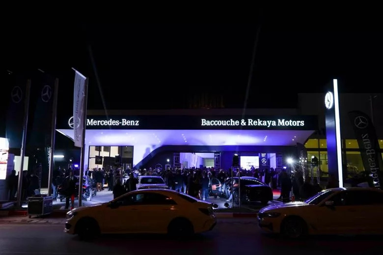 Baccouche & Rekaya Motors - Le Moteur S.A inaugure une nouvelle agence Mercedes-Benz à Sousse