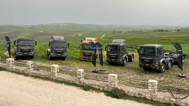 Alpha International Tunisie présente la nouvelle gamme TG des camions MAN