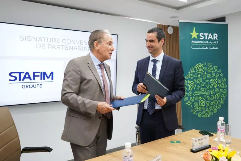 Signature d’une convention de partenariat entre le Groupe STAFIM et la Société Tunisienne d'Assurances et de Réassurances STAR