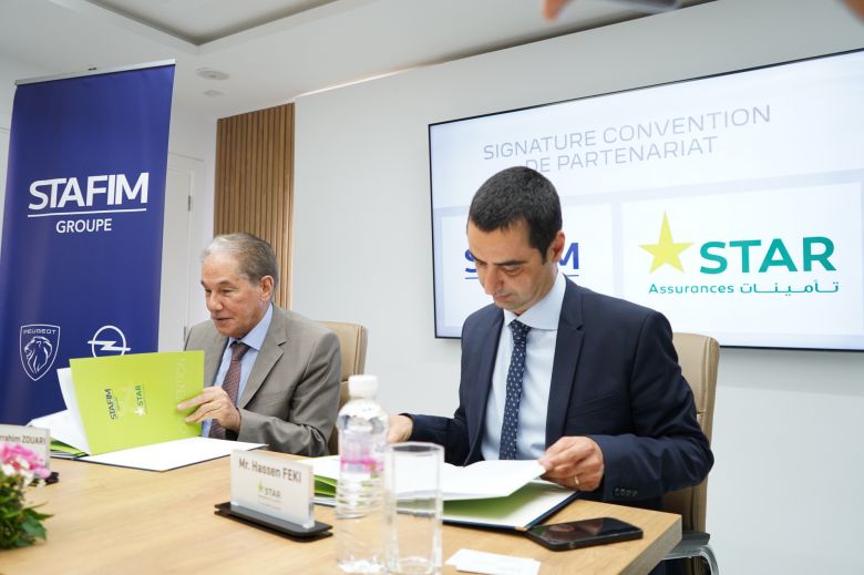 Signature d’une convention de partenariat entre le Groupe STAFIM et la Société Tunisienne d'Assurances et de Réassurances STAR