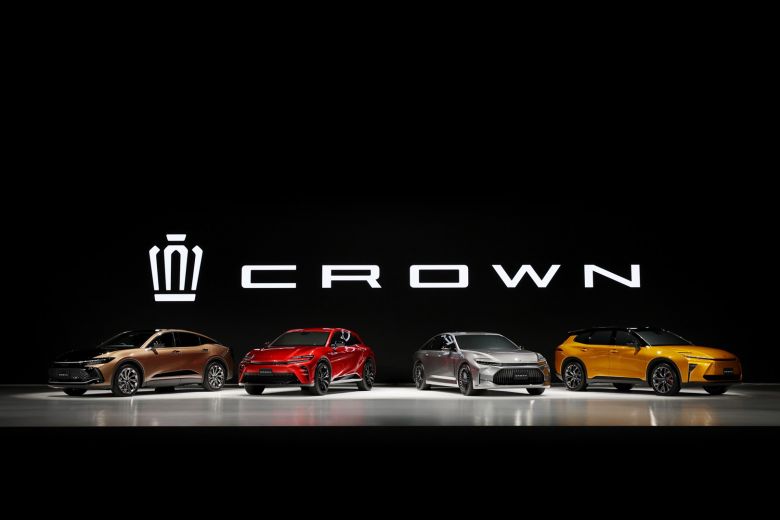 Toyota réinvente la Crown en berline surélevée et hybride
