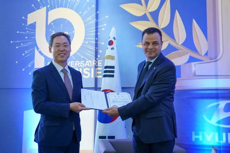 Hyundai Tunisie et M. Mehdi Mahjoub distingués