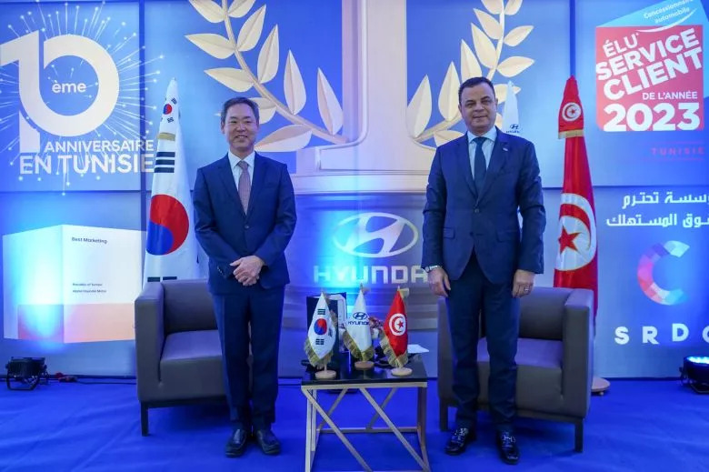 Hyundai Tunisie et M. Mehdi Mahjoub distingués