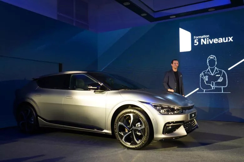 Lancement officiel du Crossover électrique Kia EV6 en Tunisie chez City Cars
