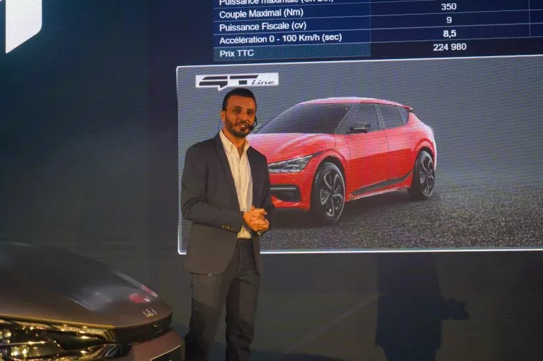 Lancement officiel du Crossover électrique Kia EV6 en Tunisie chez City Cars