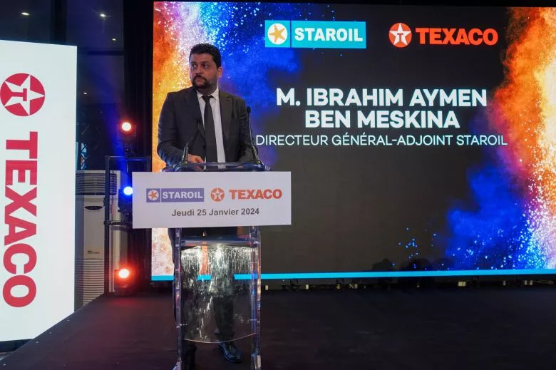 STAROIL, représentant officiel de TEXACO en Tunisie