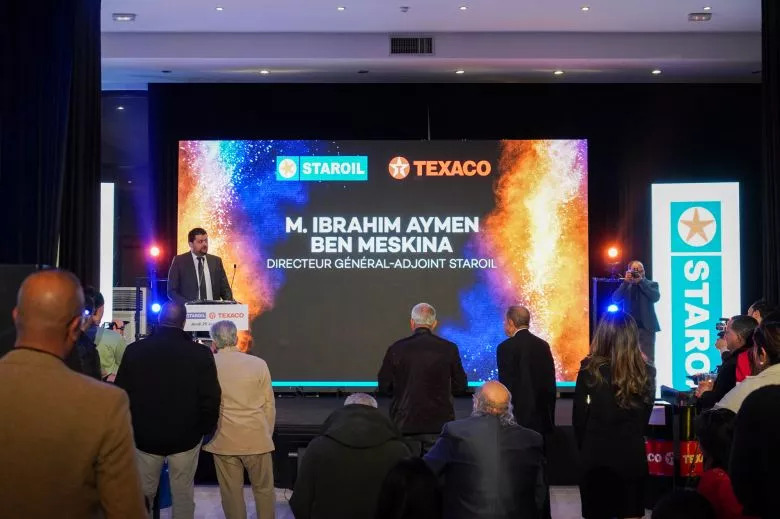 STAROIL, représentant officiel de TEXACO en Tunisie