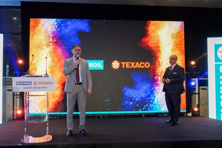 STAROIL, représentant officiel de TEXACO en Tunisie