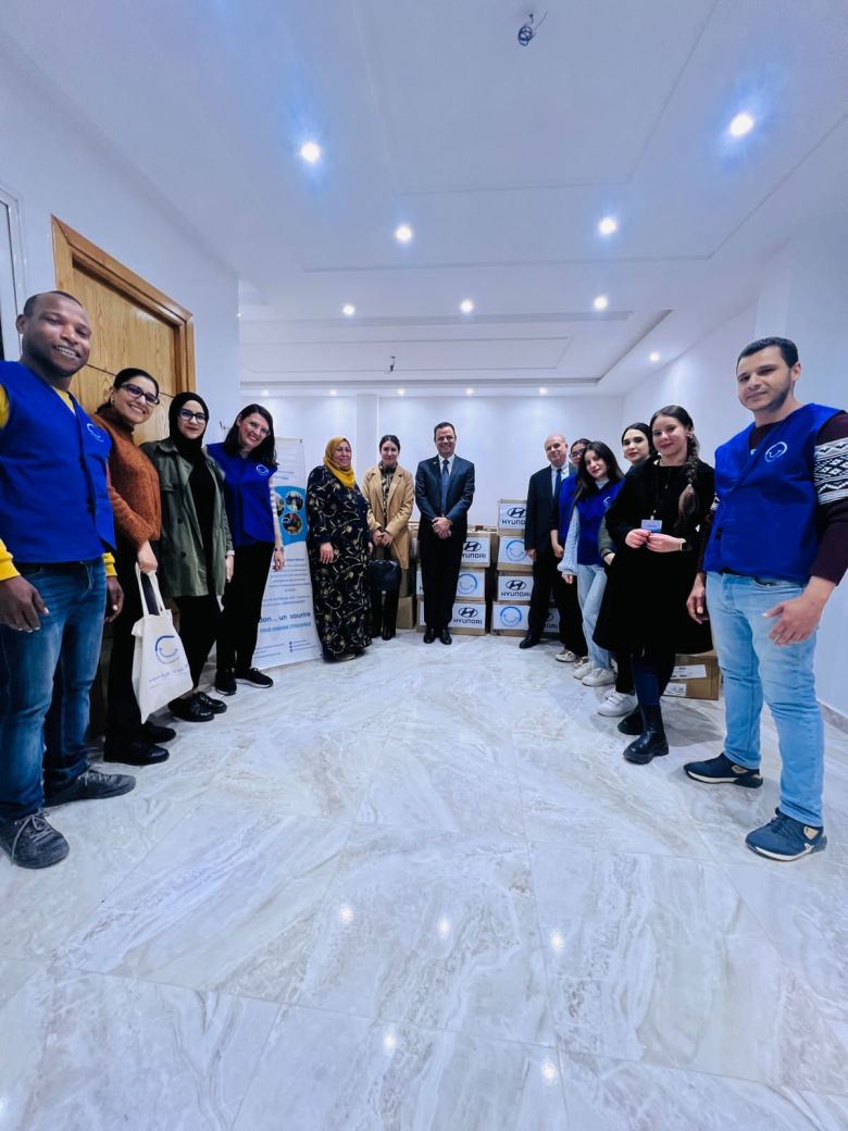 Hyundai Tunisie et l'association Un Sourire Pour Tous ensemble pour le Couffin de Ramadan