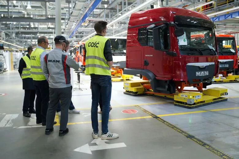 Visite du site de production MAN en Pologne et du salon IFAT à Munich