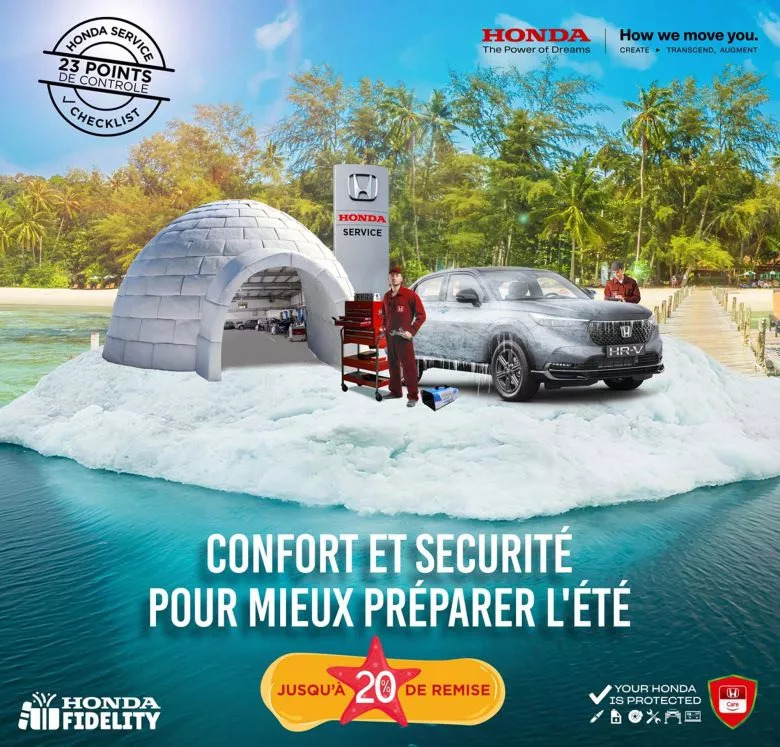 Offre Honda Service Care