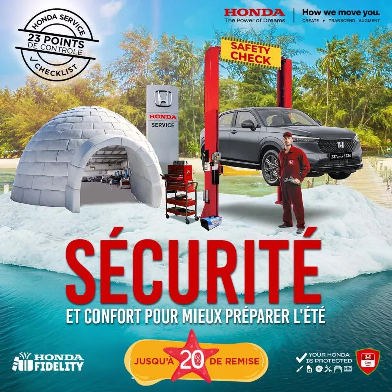 Offre Honda Service Care