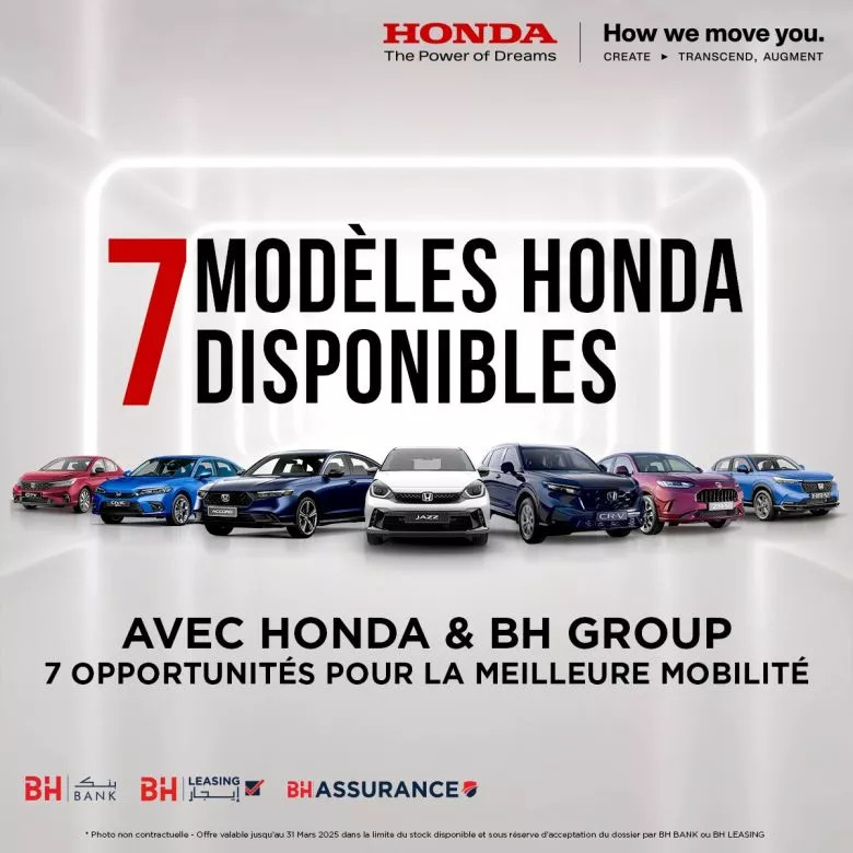 Partenariat Honda et BH Group