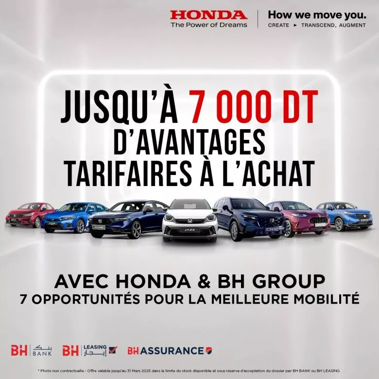 Partenariat Honda et BH Group