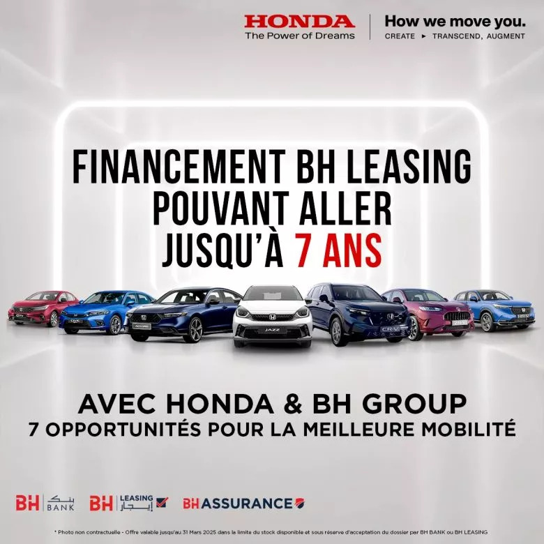 Partenariat Honda et BH Group