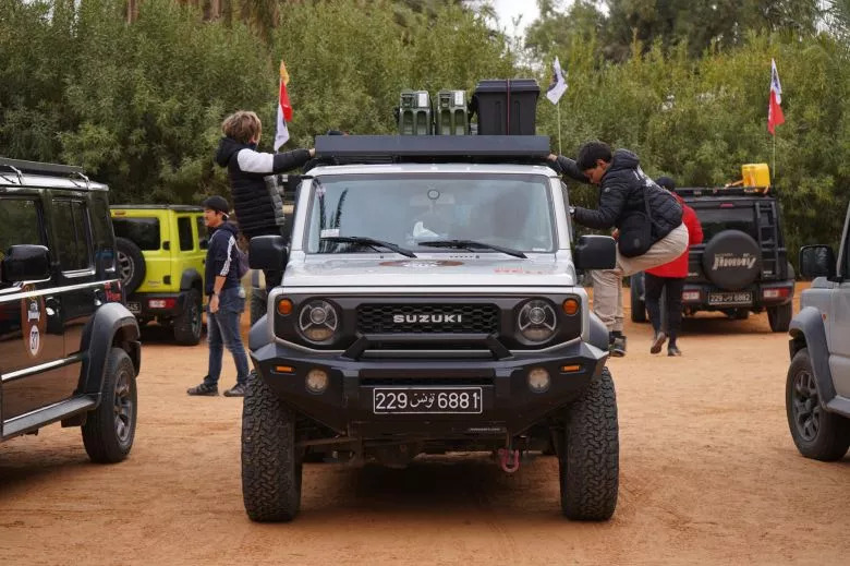 Raid Jimny 2025 - Une aventure exceptionnelle à travers le désert tunisien