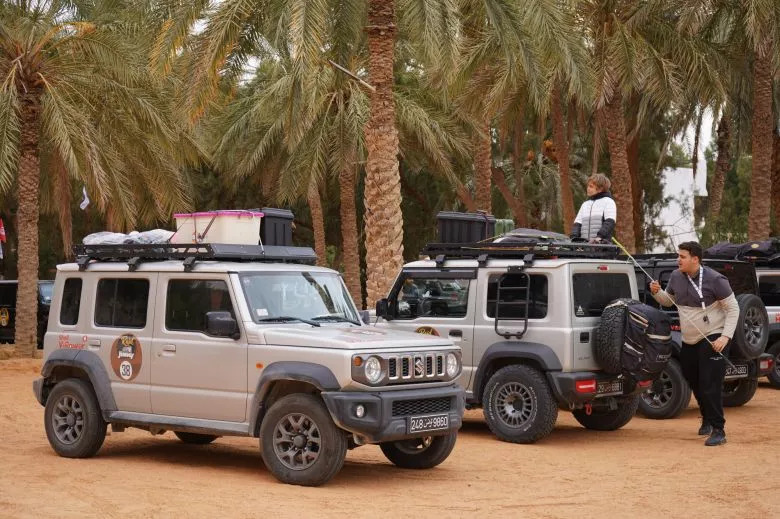 Raid Jimny 2025 - Une aventure exceptionnelle à travers le désert tunisien