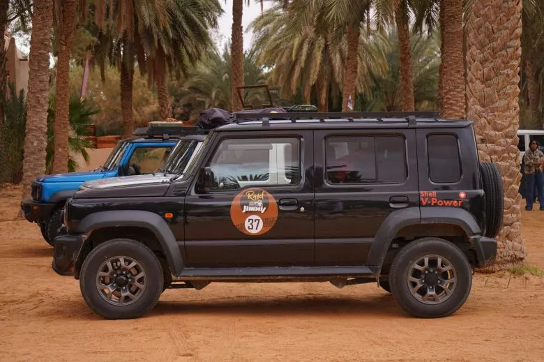 Raid Jimny 2025 - Une aventure exceptionnelle à travers le désert tunisien