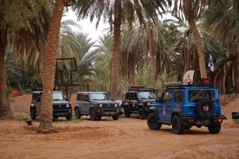 Raid Jimny 2025 - Une aventure exceptionnelle à travers le désert tunisien