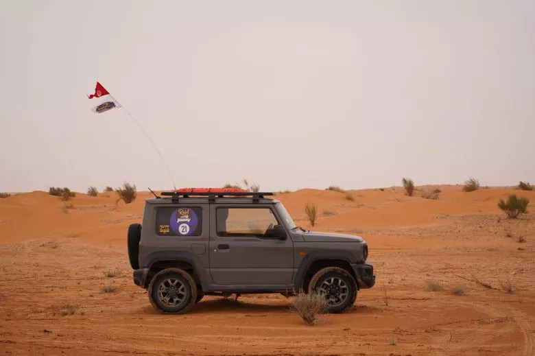 Raid Jimny 2025 - Une aventure exceptionnelle à travers le désert tunisien