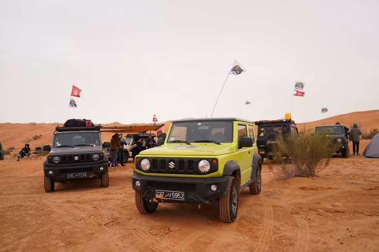 Raid Jimny 2025 - Une aventure exceptionnelle à travers le désert tunisien