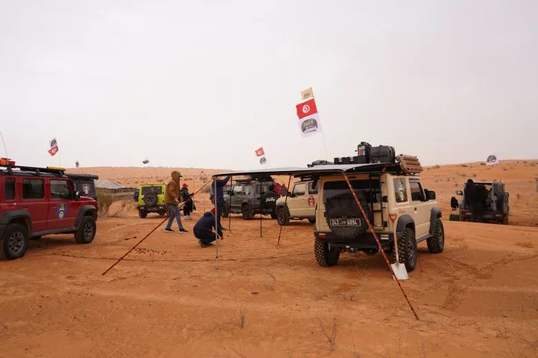 Raid Jimny 2025 - Une aventure exceptionnelle à travers le désert tunisien