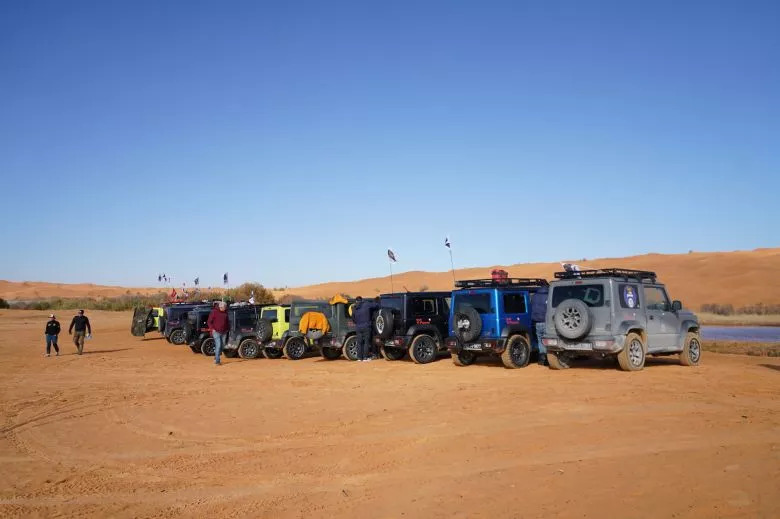 Raid Jimny 2025 - Une aventure exceptionnelle à travers le désert tunisien