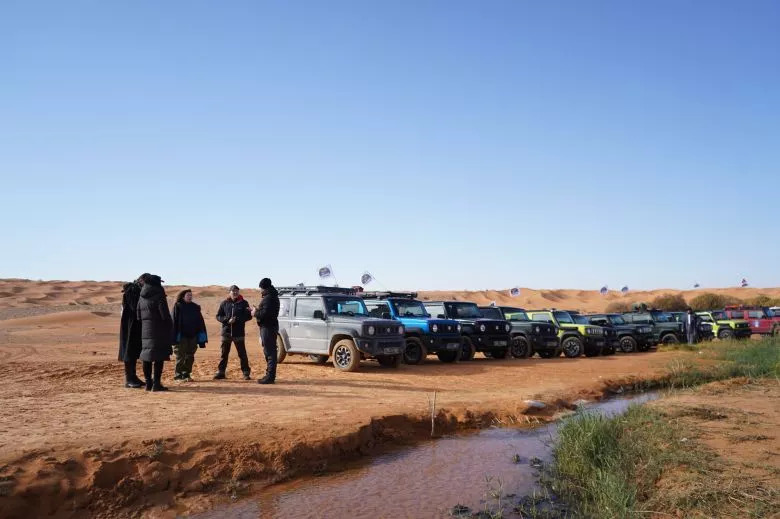 Raid Jimny 2025 - Une aventure exceptionnelle à travers le désert tunisien