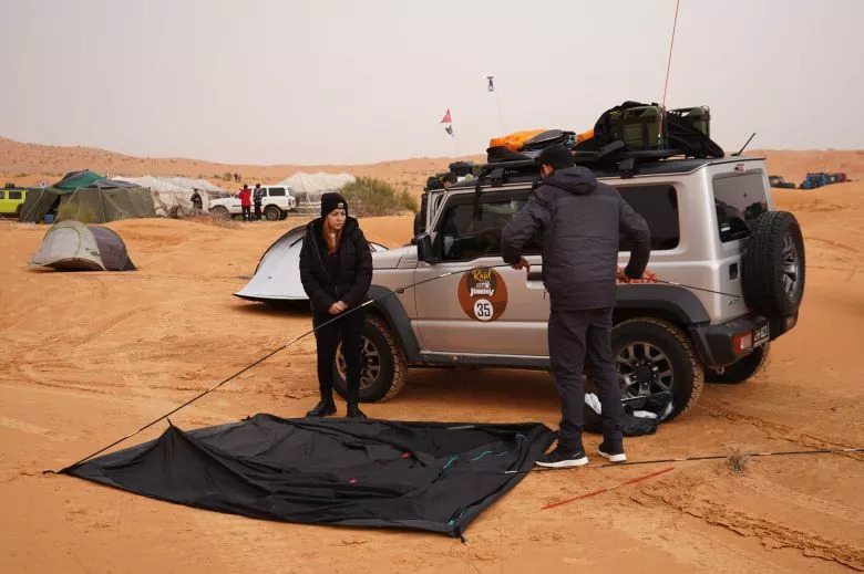 Raid Jimny 2025 - Une aventure exceptionnelle à travers le désert tunisien