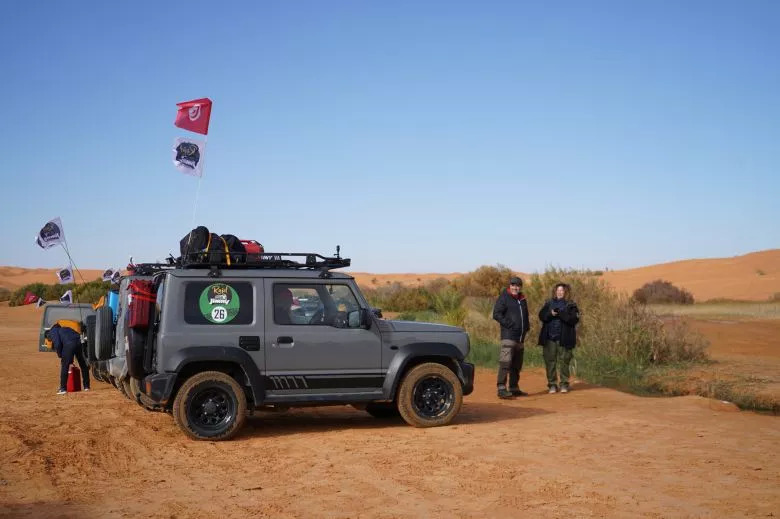Raid Jimny 2025 - Une aventure exceptionnelle à travers le désert tunisien