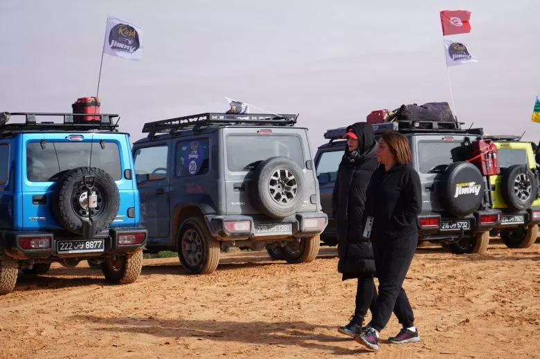 Raid Jimny 2025 - Une aventure exceptionnelle à travers le désert tunisien