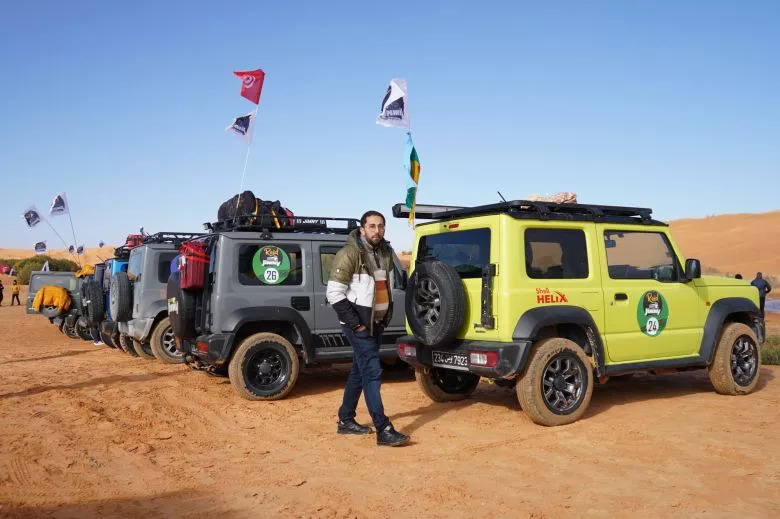 Raid Jimny 2025 - Une aventure exceptionnelle à travers le désert tunisien