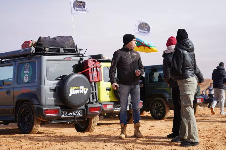 Raid Jimny 2025 - Une aventure exceptionnelle à travers le désert tunisien