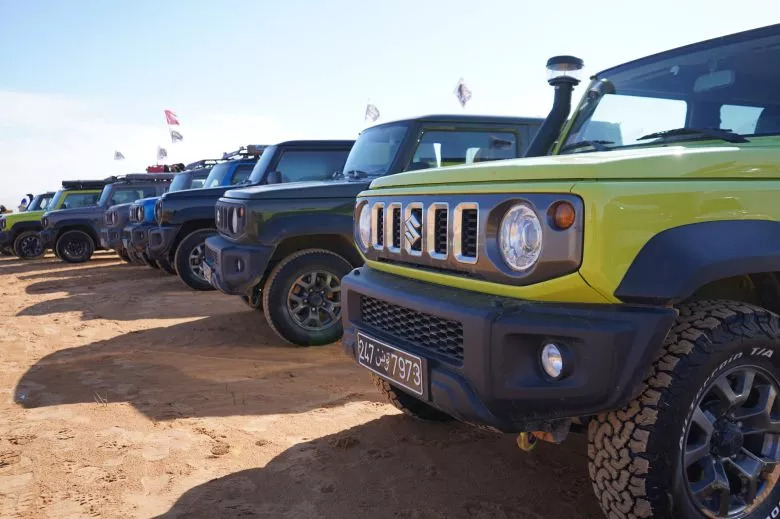 Raid Jimny 2025 - Une aventure exceptionnelle à travers le désert tunisien