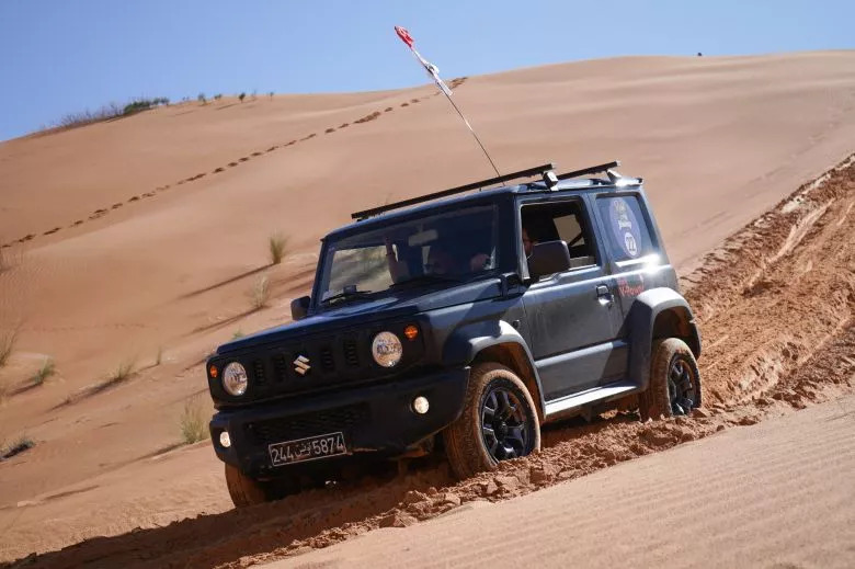 Raid Jimny 2025 - Une aventure exceptionnelle à travers le désert tunisien