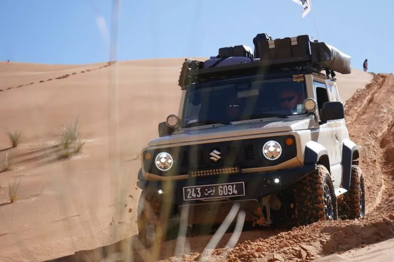 Raid Jimny 2025 - Une aventure exceptionnelle à travers le désert tunisien