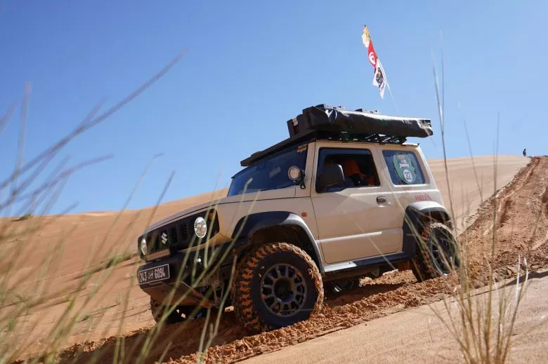 Raid Jimny 2025 - Une aventure exceptionnelle à travers le désert tunisien