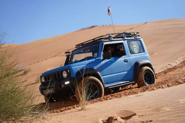 Raid Jimny 2025 - Une aventure exceptionnelle à travers le désert tunisien
