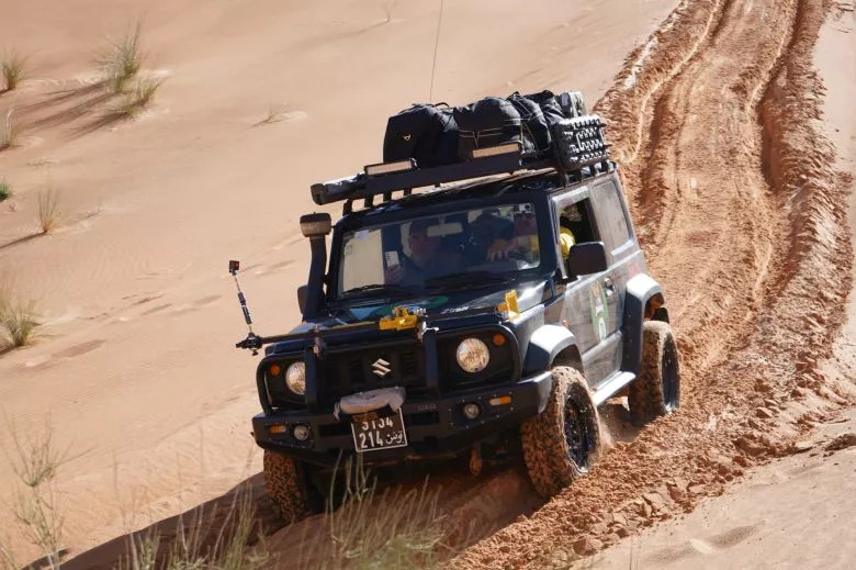 Raid Jimny 2025 - Une aventure exceptionnelle à travers le désert tunisien