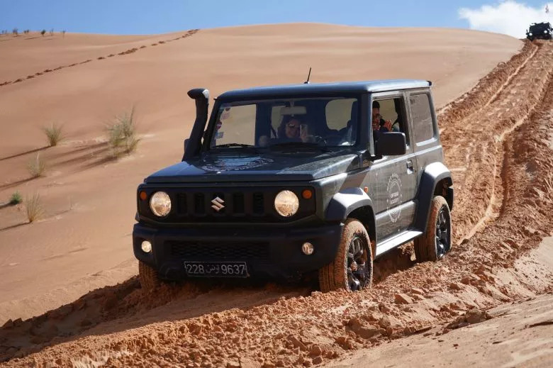 Raid Jimny 2025 - Une aventure exceptionnelle à travers le désert tunisien