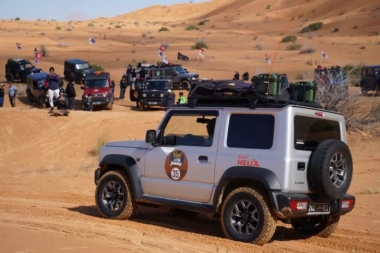 Raid Jimny 2025 - Une aventure exceptionnelle à travers le désert tunisien